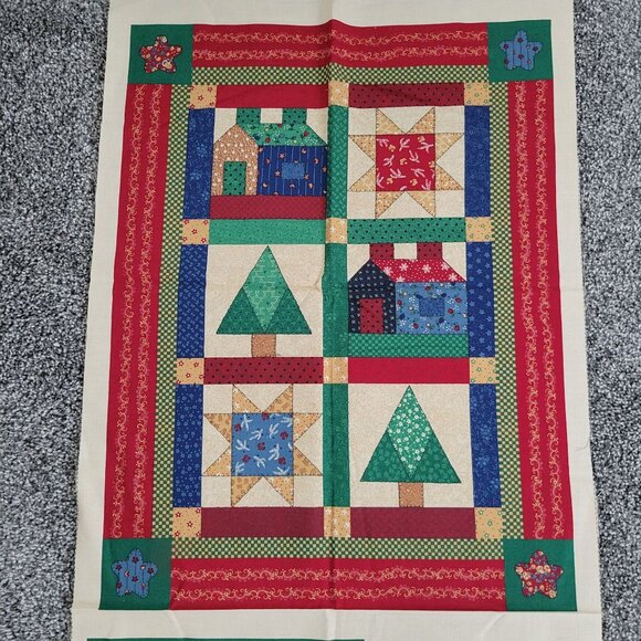 Little Quilt and Little Pillow Fabric Panel Kit With Directions Fabri-Quilt - Picture 2 of 4